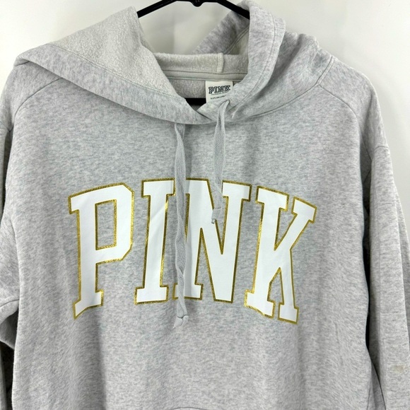 PINK‎ Victoria Secret Longsleeve Hoodie/Sweatshirt - Picture 2 of 8